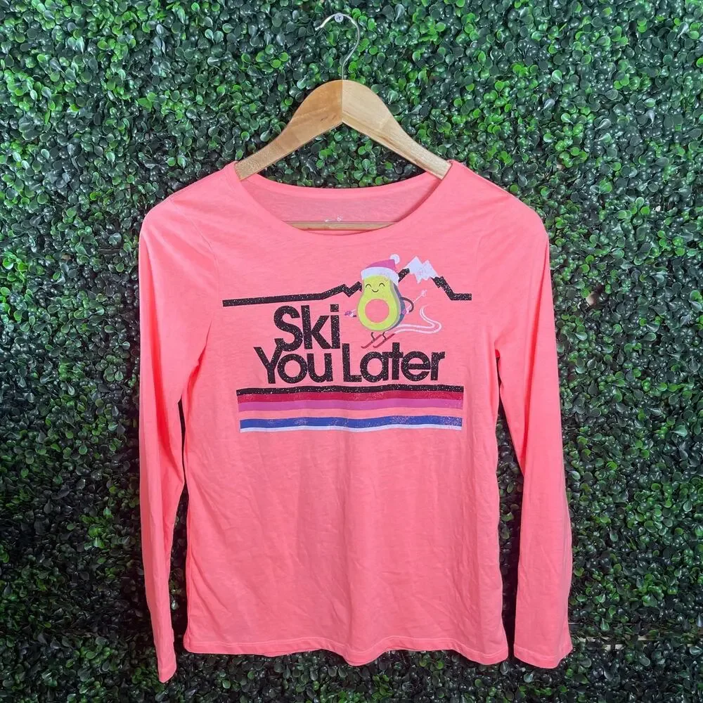 Justice, Hot Pink Girls Long Sleeve, Size 14